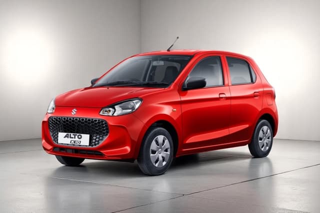 Maruti Suzuki Alto K10 Metallic Sizzling Red Color Image